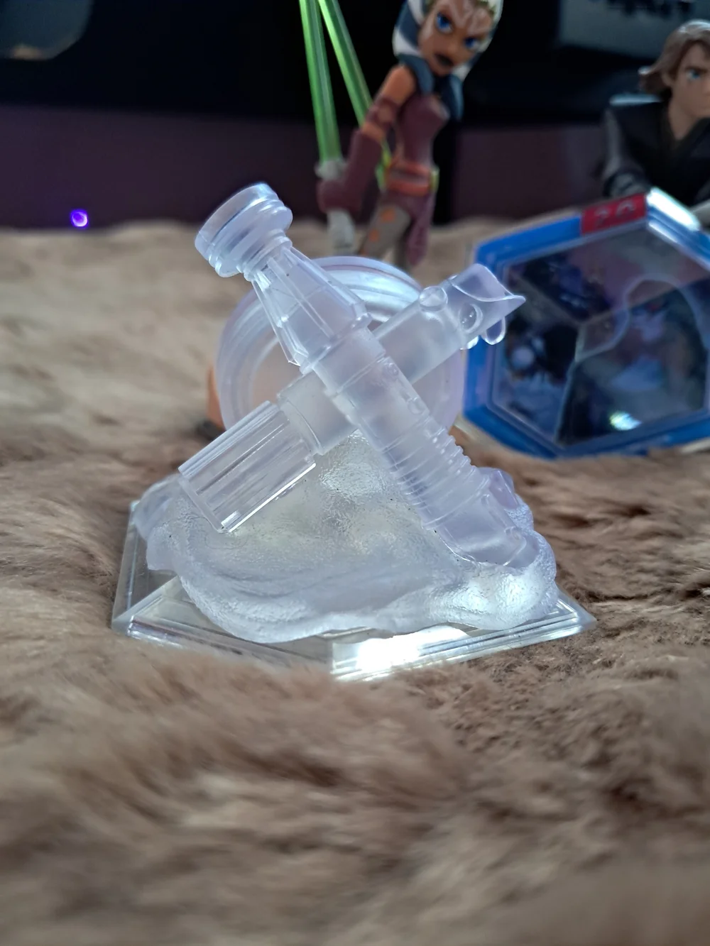 Star Wars Disney Infinity Ahsoka Tano & Anakin Skywalker Lightcore Set With Disk
